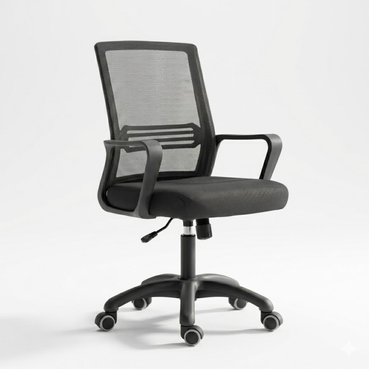Cadeira de Escritório Astrella Vega Preto Ergonômica Confortável