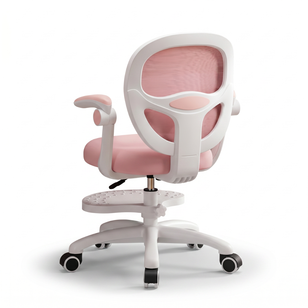 Cadeira de Estudo Astrella Lyra Rosa Ergonômica Inteligente para Crianças